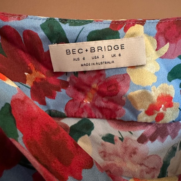 Bec & Bridge Spring Mini Dress - Picture 4 of 5